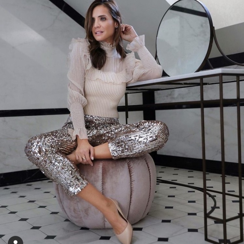 GORGEOUS ZARA Sequins Pants